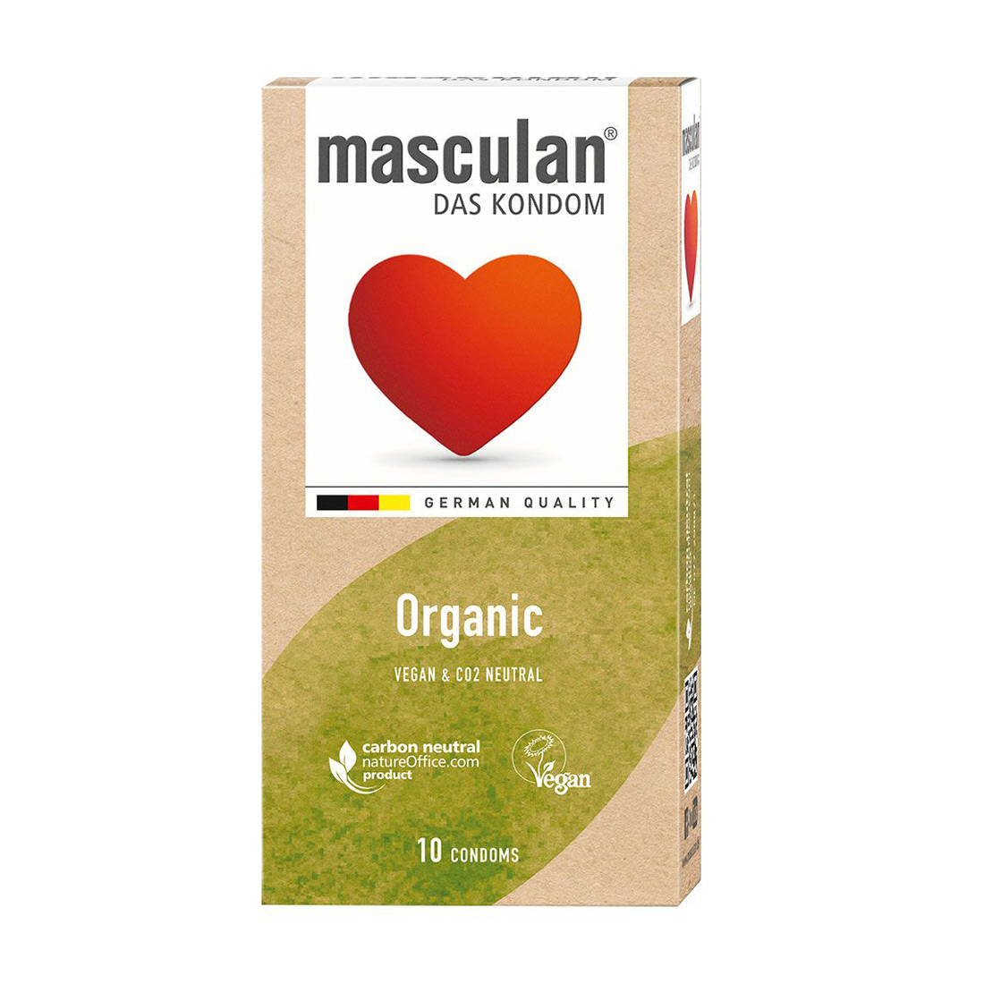 Презервативи Masculan Organic, 10 шт