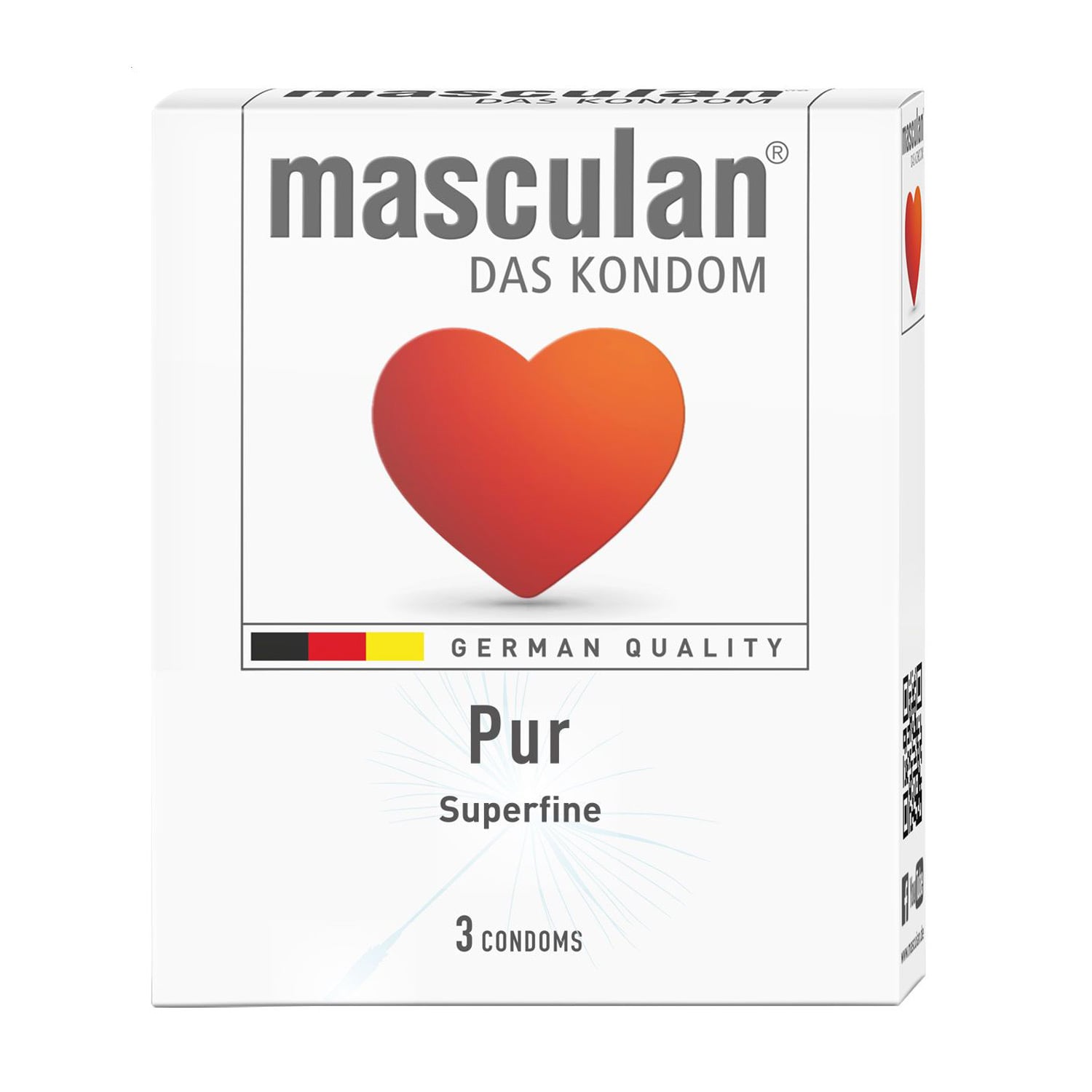 Презервативи Masculan Pur, 3 шт
